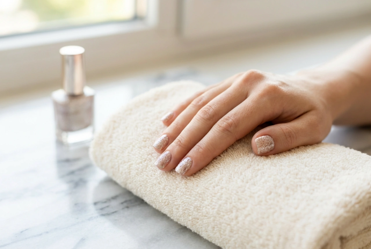 Glitter in the spotlight: step-by-step glitter nails and the most common mistakes
