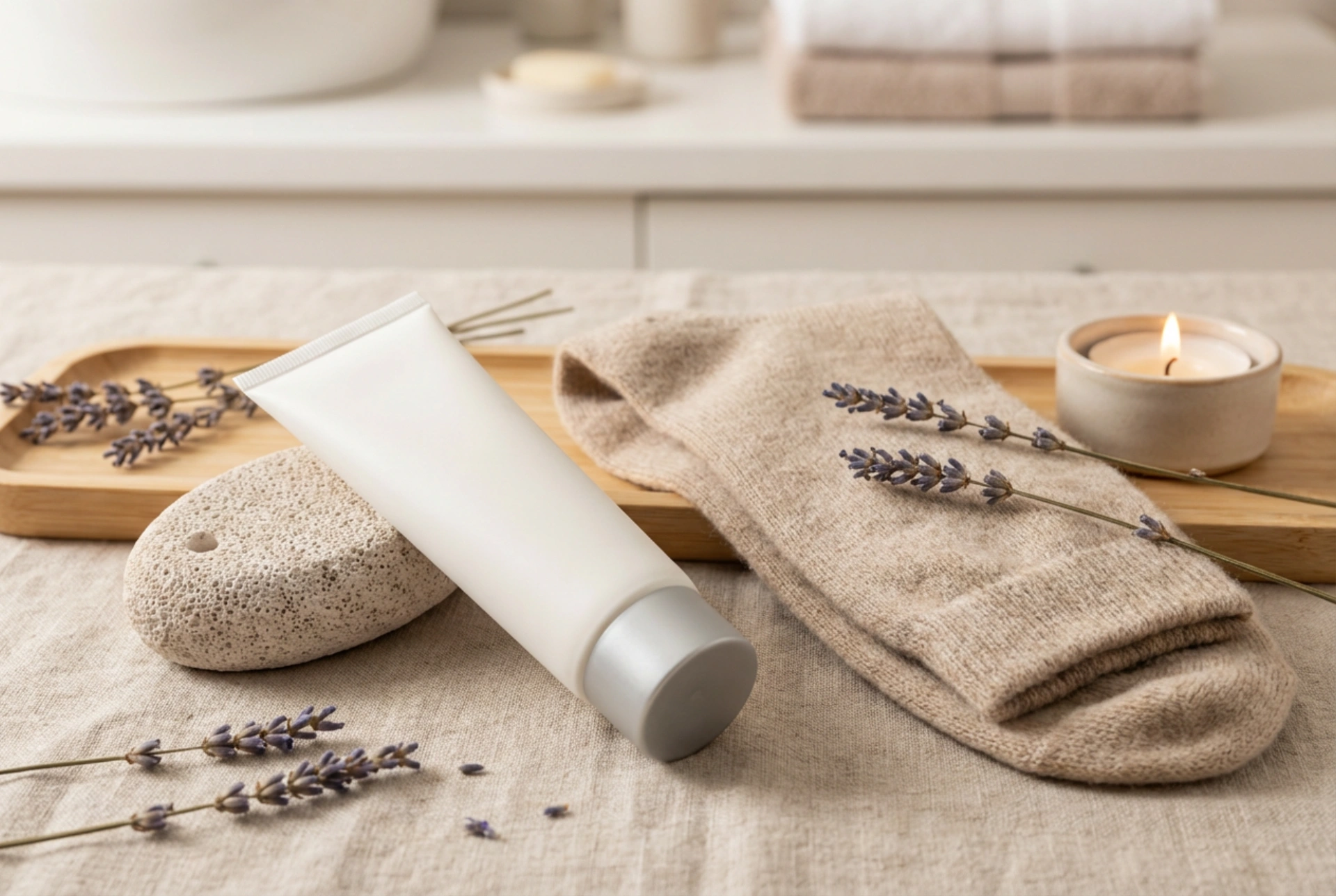 Cream for Cracked Heels: Evening Routine, Occlusion and Gentle Exfoliation
