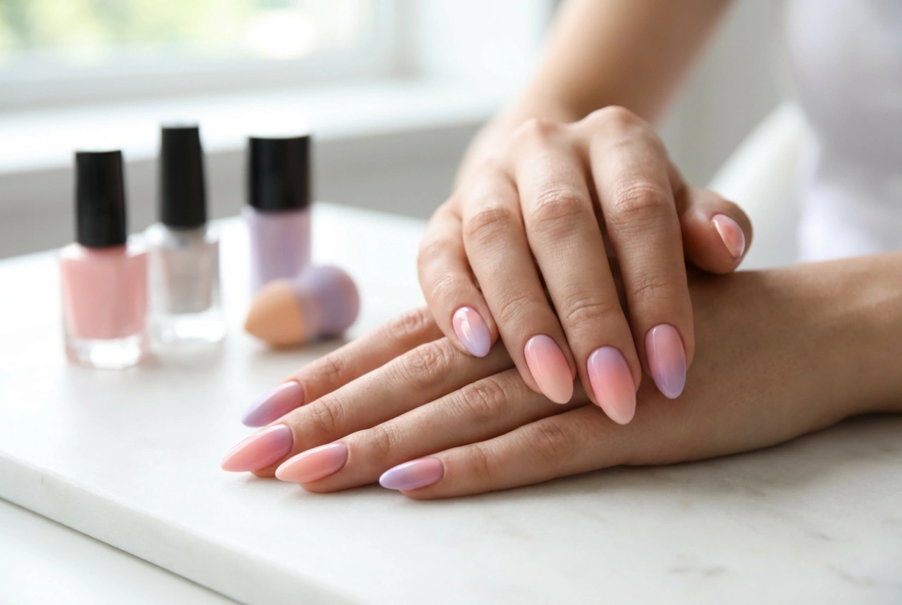 Colourful Manicure: How to Create Colourful Ombre Nails Using Three Simple Methods