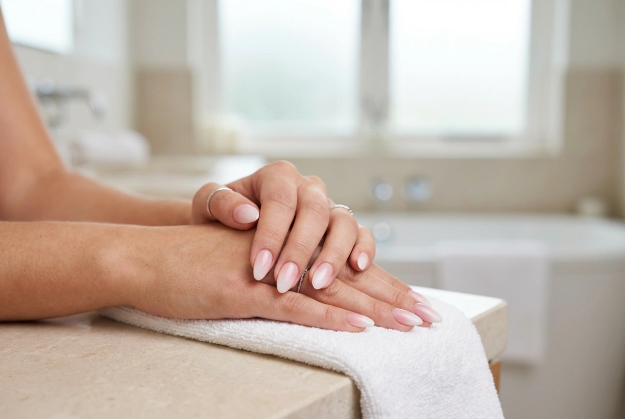 The Natural Effect: Classic Baby Boomer Nails