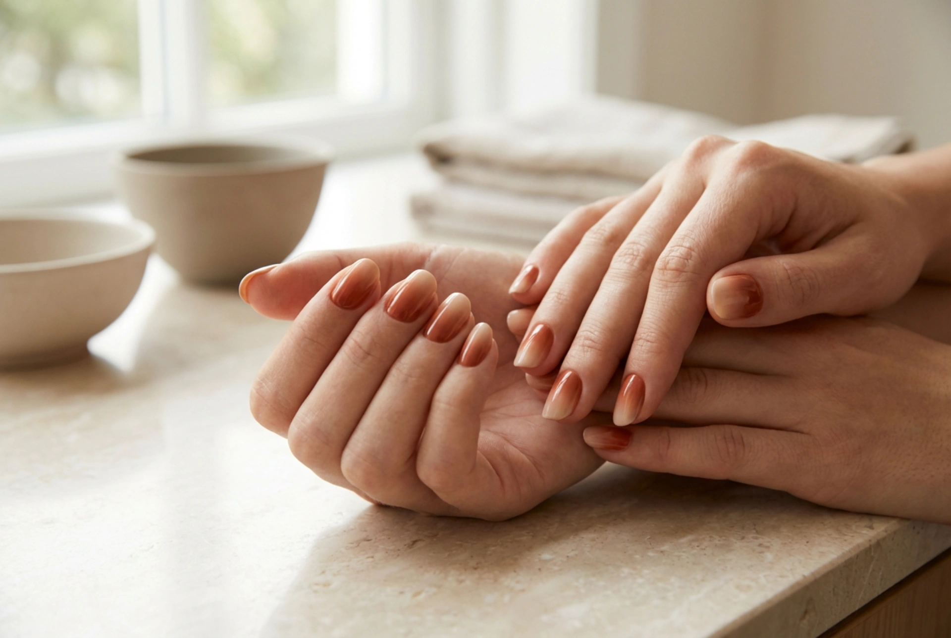 Seasonal Manicure: Autumn Ombre Nails Step by Step