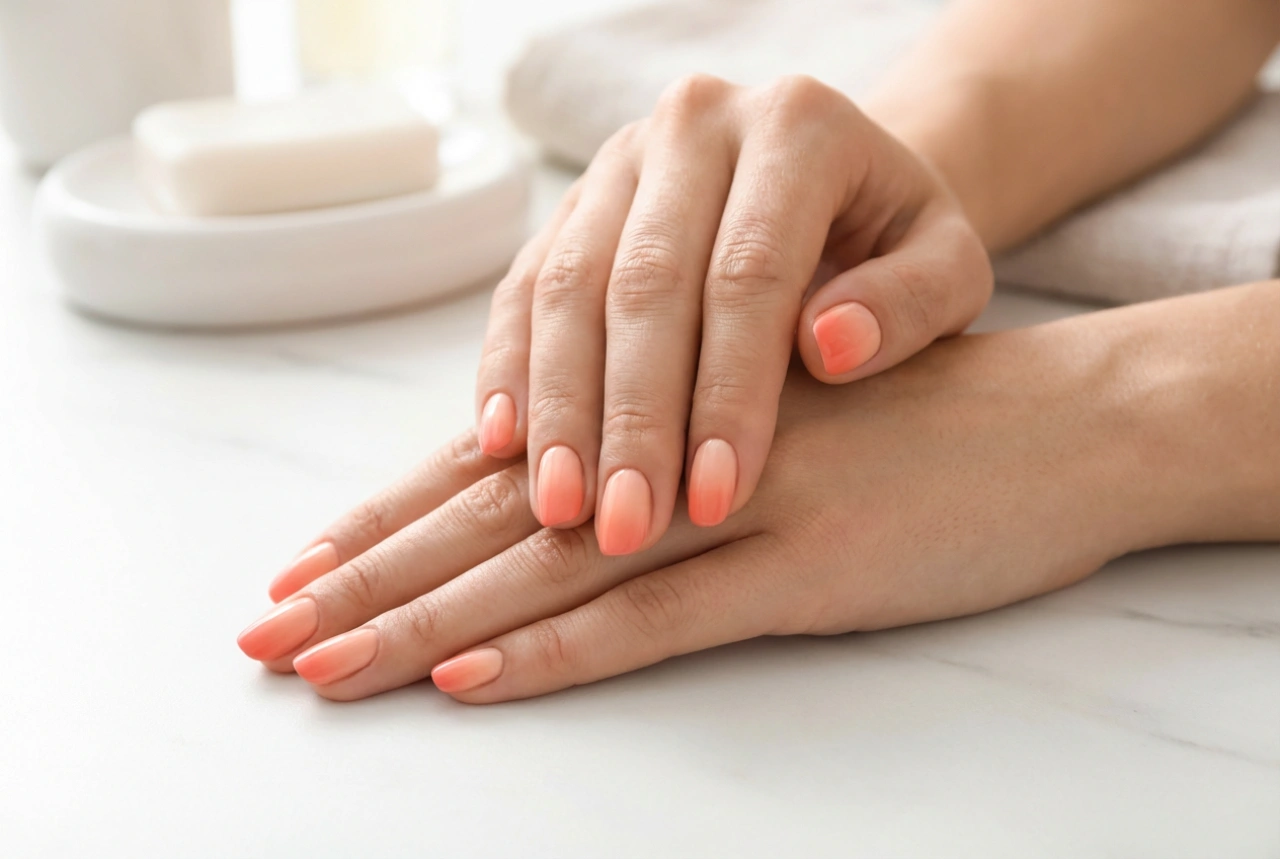 Salmon Ombre Nails: A Delicate Step-by-Step Gradient Guide