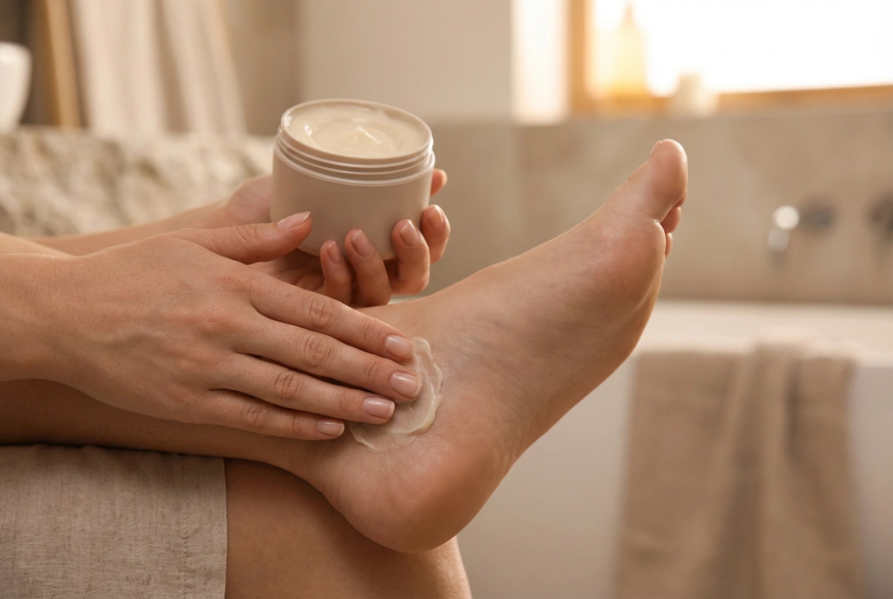 Heel cream for dry feet: an effective evening routine and daytime protection