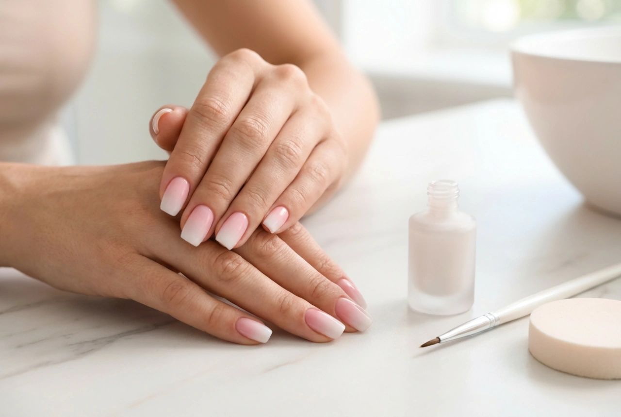 Ombre Nail Art: Brush and Sponge Blending Techniques