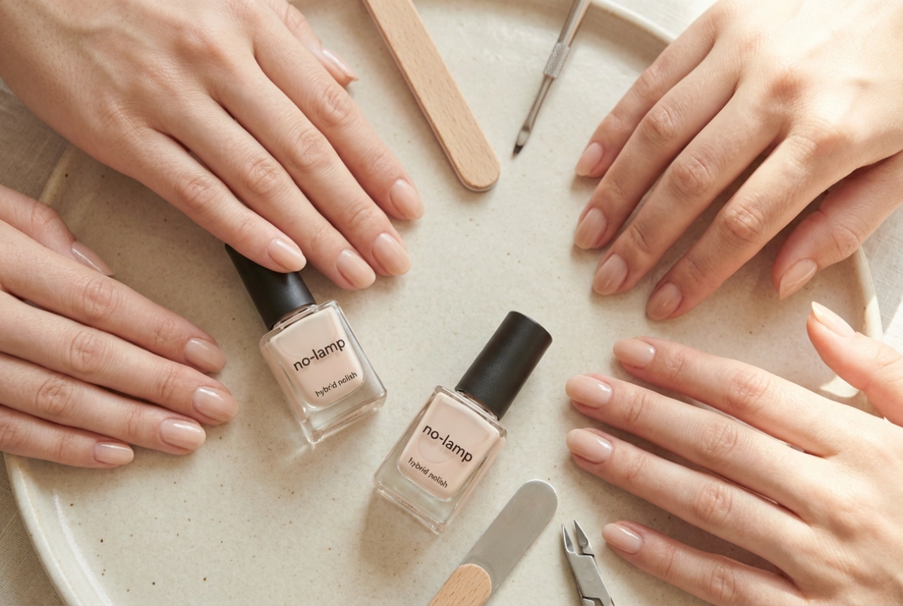No-lamp hybrid nail polish: what it is, application, and how to extend durability