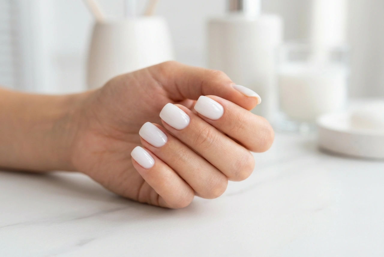 Milky Hybrid Polish: How to Avoid Streaks and Achieve a Flawless Finish