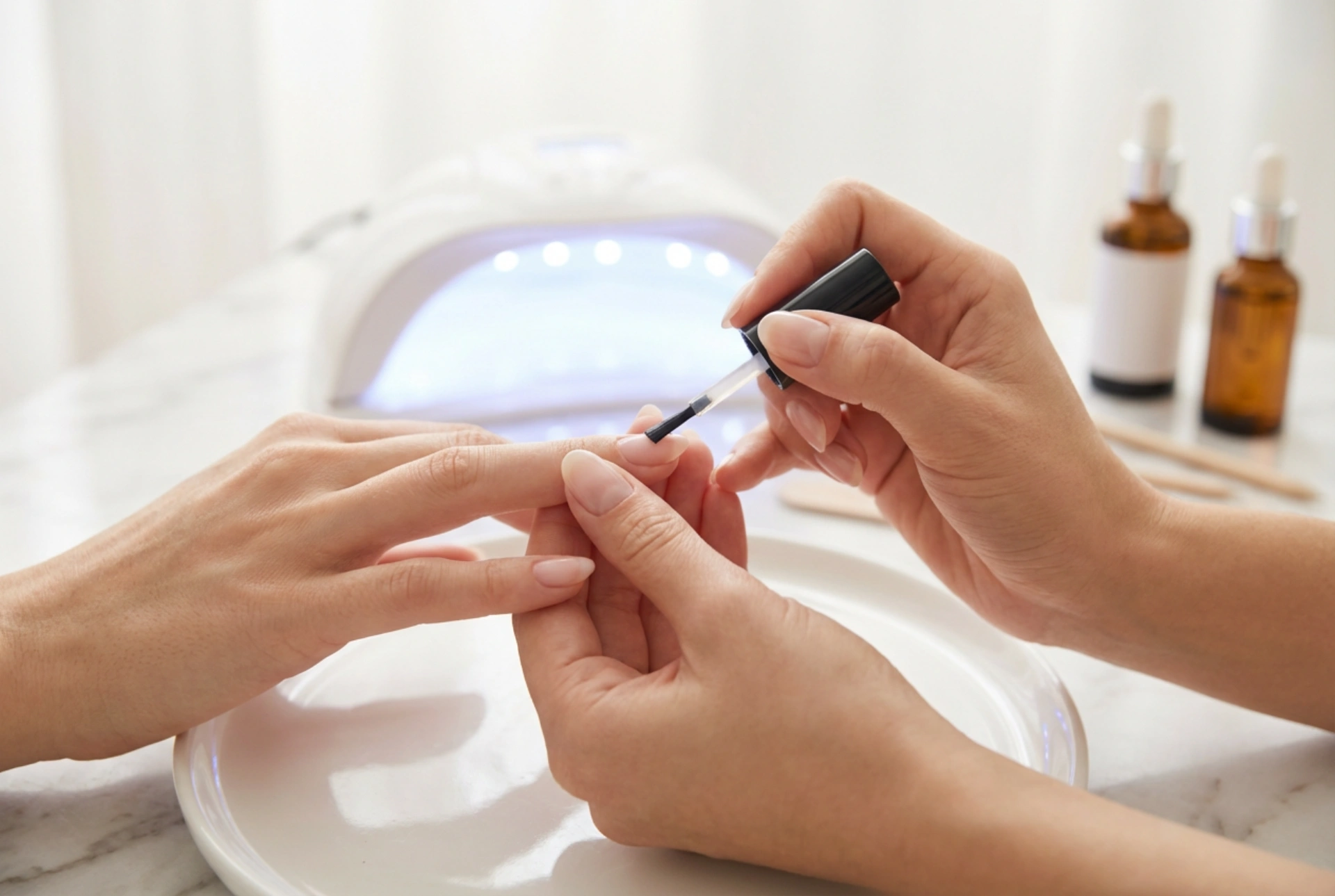 Base Coat for Gel Polish: Plate Preparation, Application, and Curing