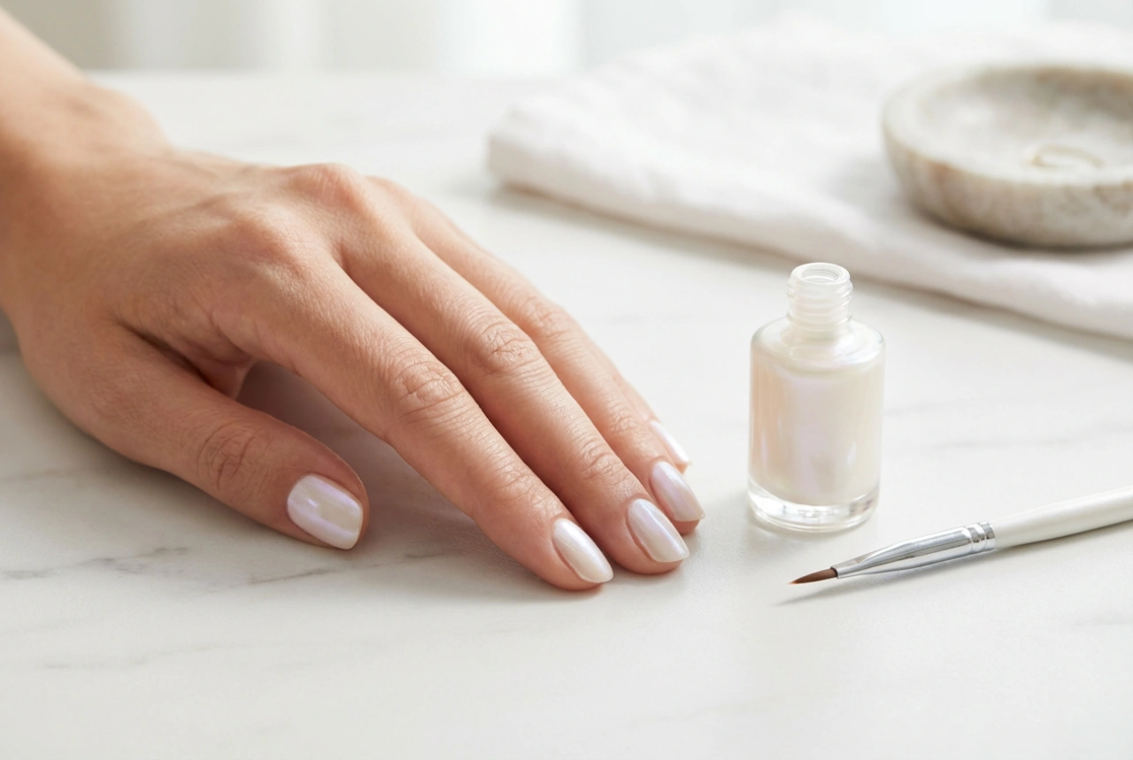 Streak-Free Pearl Hybrid Polish: Application Techniques and the Right Base