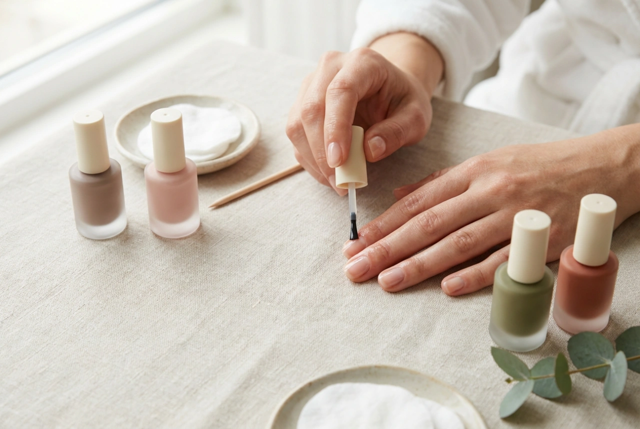 Natural Nail Polishes: Ingredients, Coverage and Application Techniques