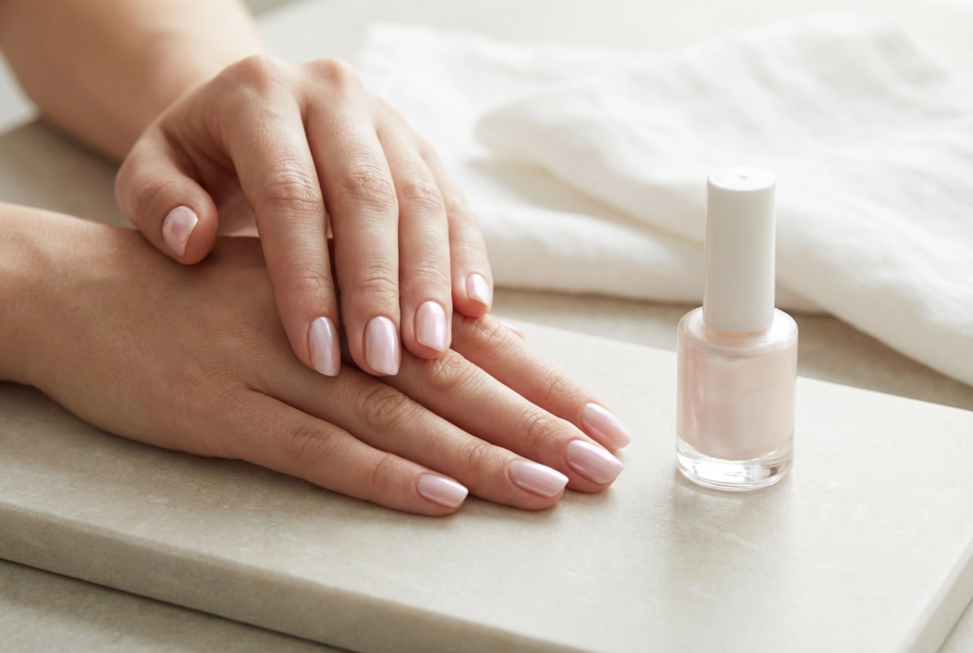 Streak-Free Pearlescent Hybrid Polish: Application and Finishing Techniques