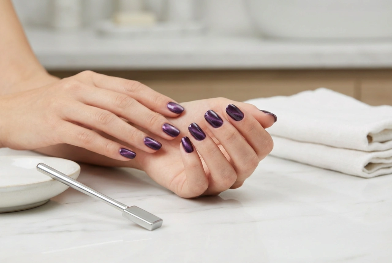 Magnetic Nail Polishes: Accessories, Particle Alignment, and a Long-Lasting Finish