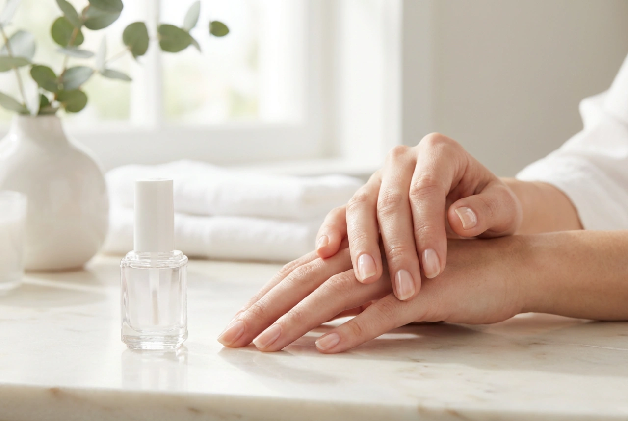 Clear Gel Polish: Smoothing the Nail Plate for a Natural Look