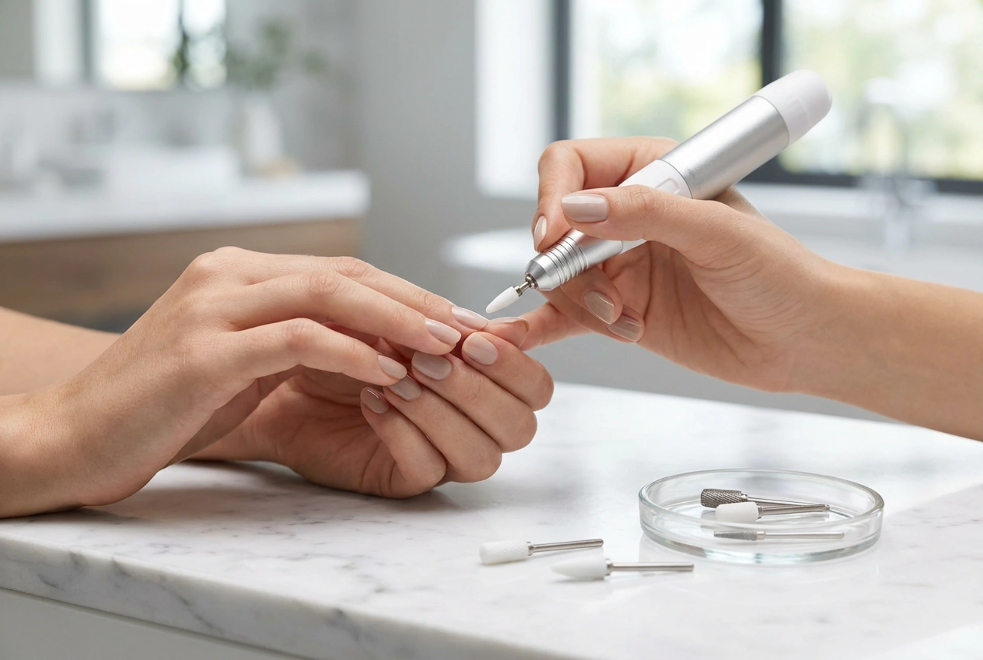 Nail Drill at Home: Safe Use, Changing Bits, and Maintenance