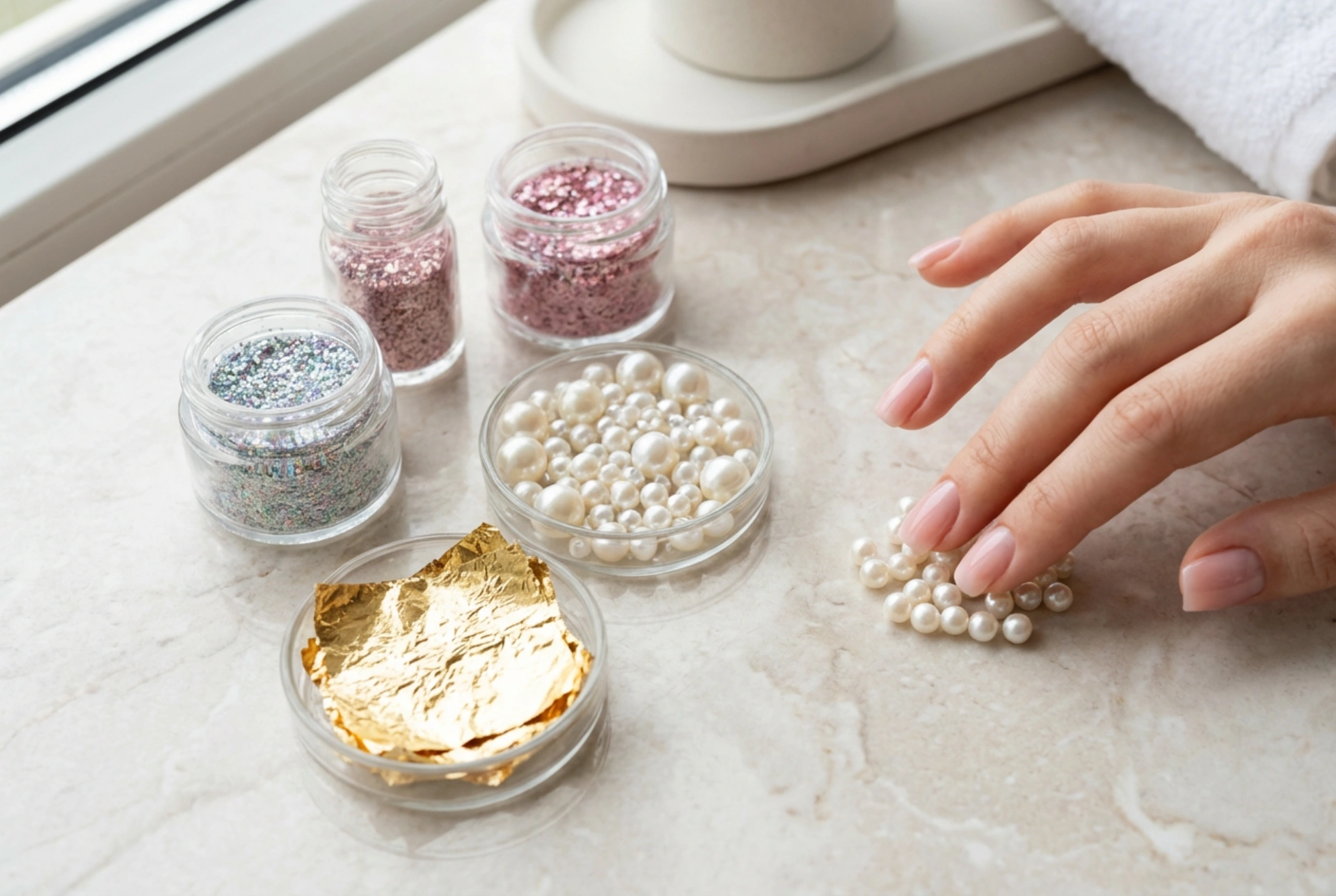 Nail Art Embellishments: A Guide to Finishes and Application Techniques