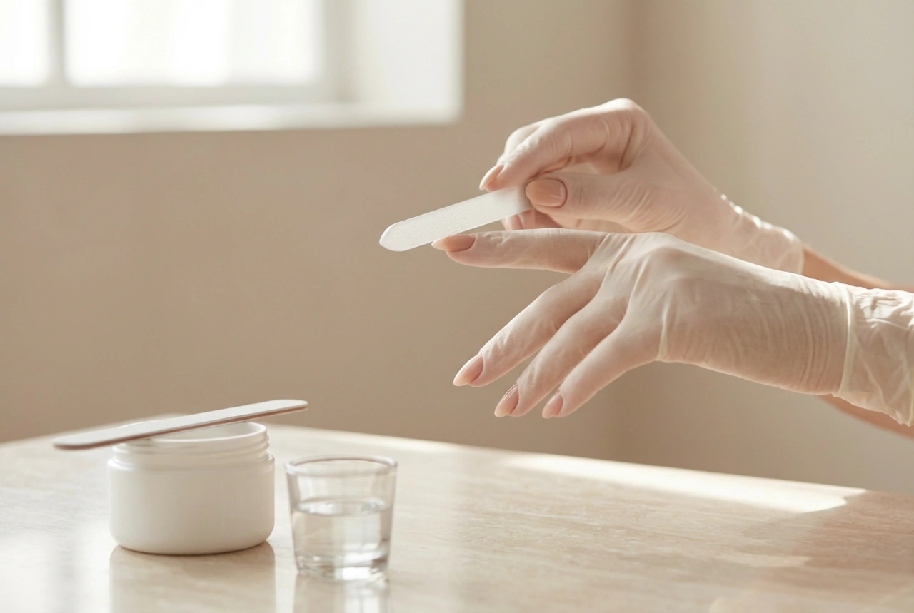 Nail Tips: Choosing the Shape, Gluing, and Filing for a Natural Effect