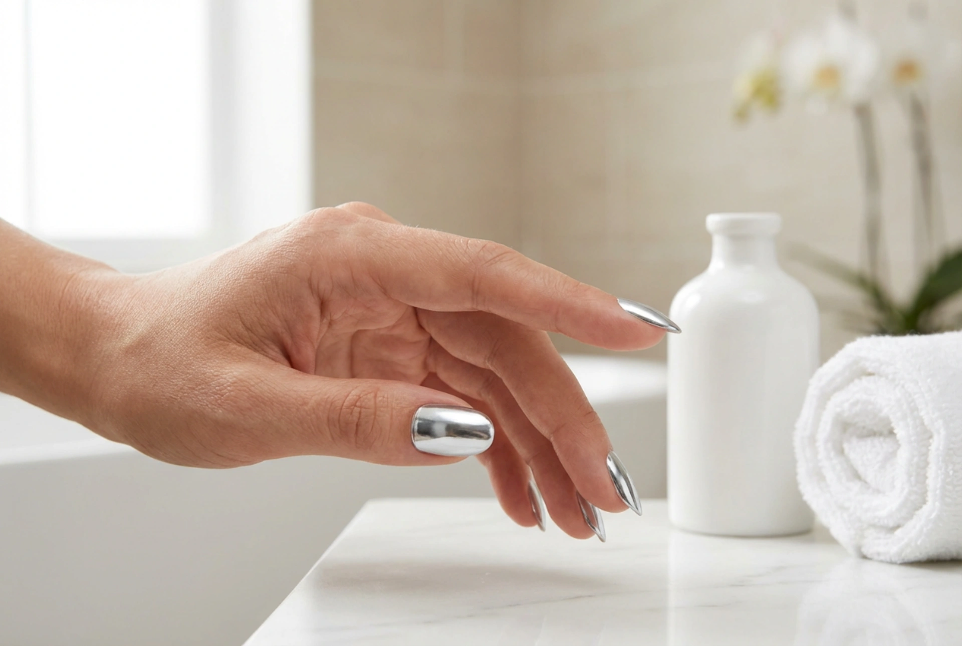 Mirror Powder Nails at Home: How to Achieve a Flawless, Streak-Free Chrome Finish