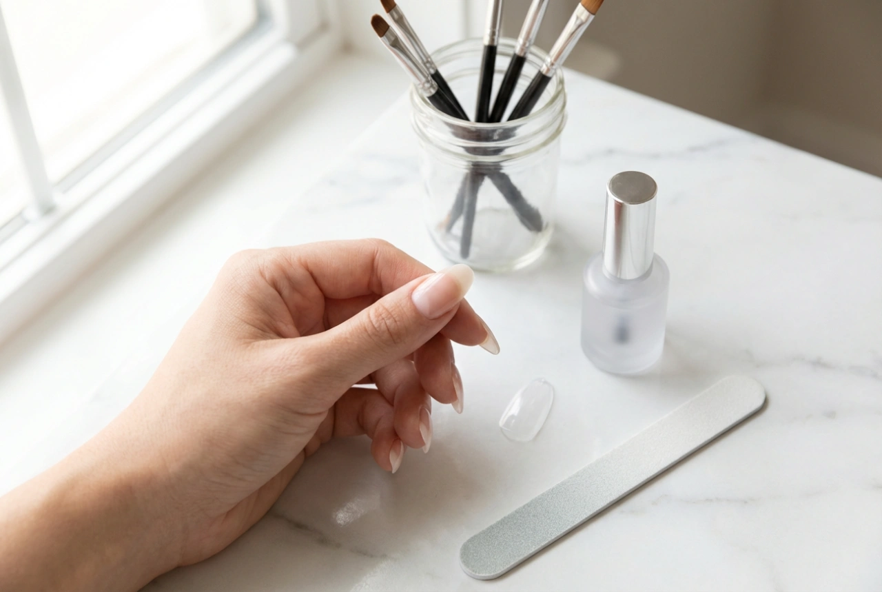 Step-by-Step Guide to Nail Extensions on Tips: Shaping, Gel Application, and Finishing