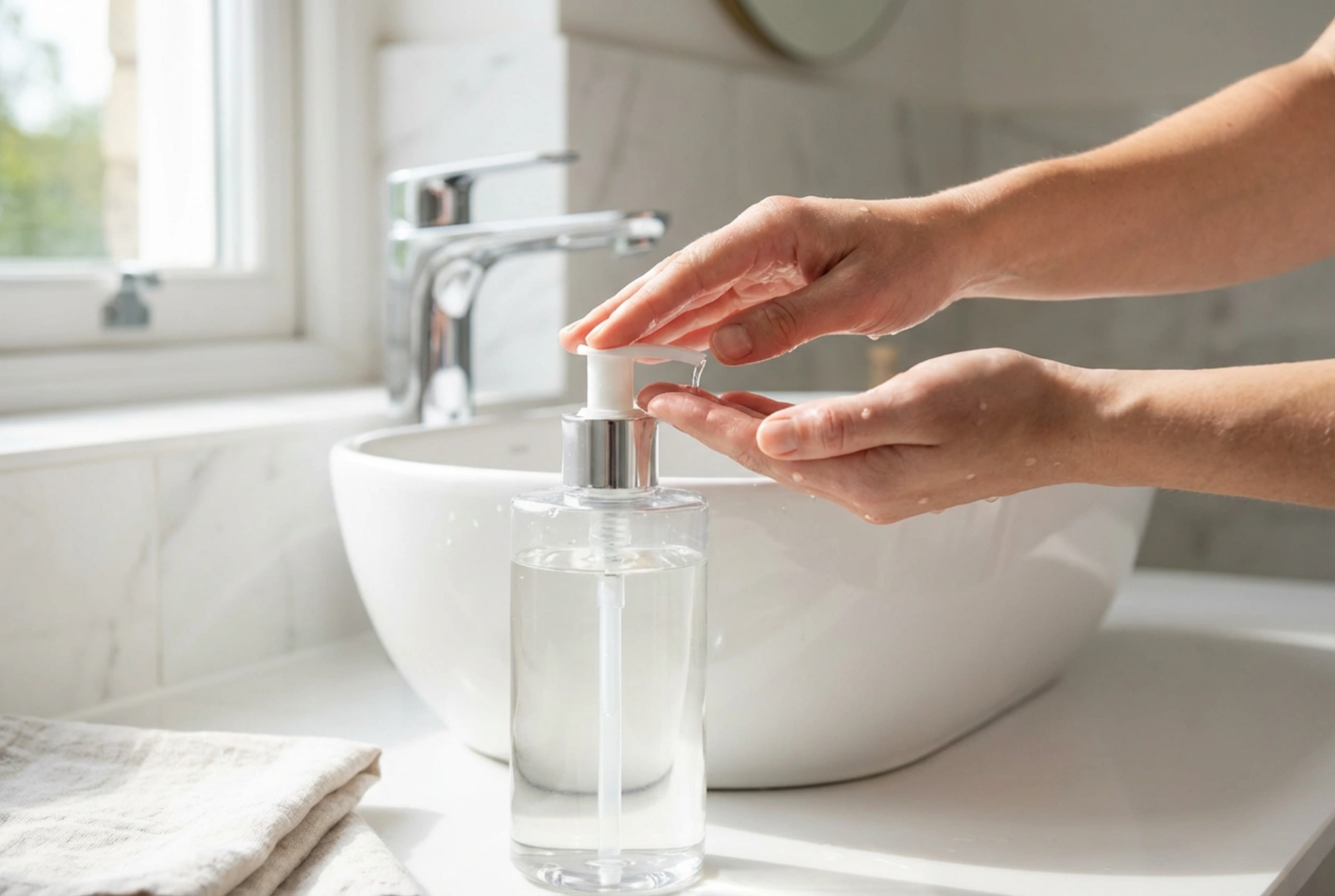 Liquid Soap: Hygienic Washing, Dispensing and Rinsing for Hands and Body