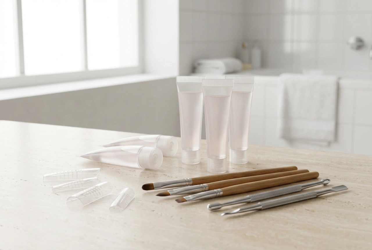 Acrylic gel starter kit: essential products, forms, and step-by-step application