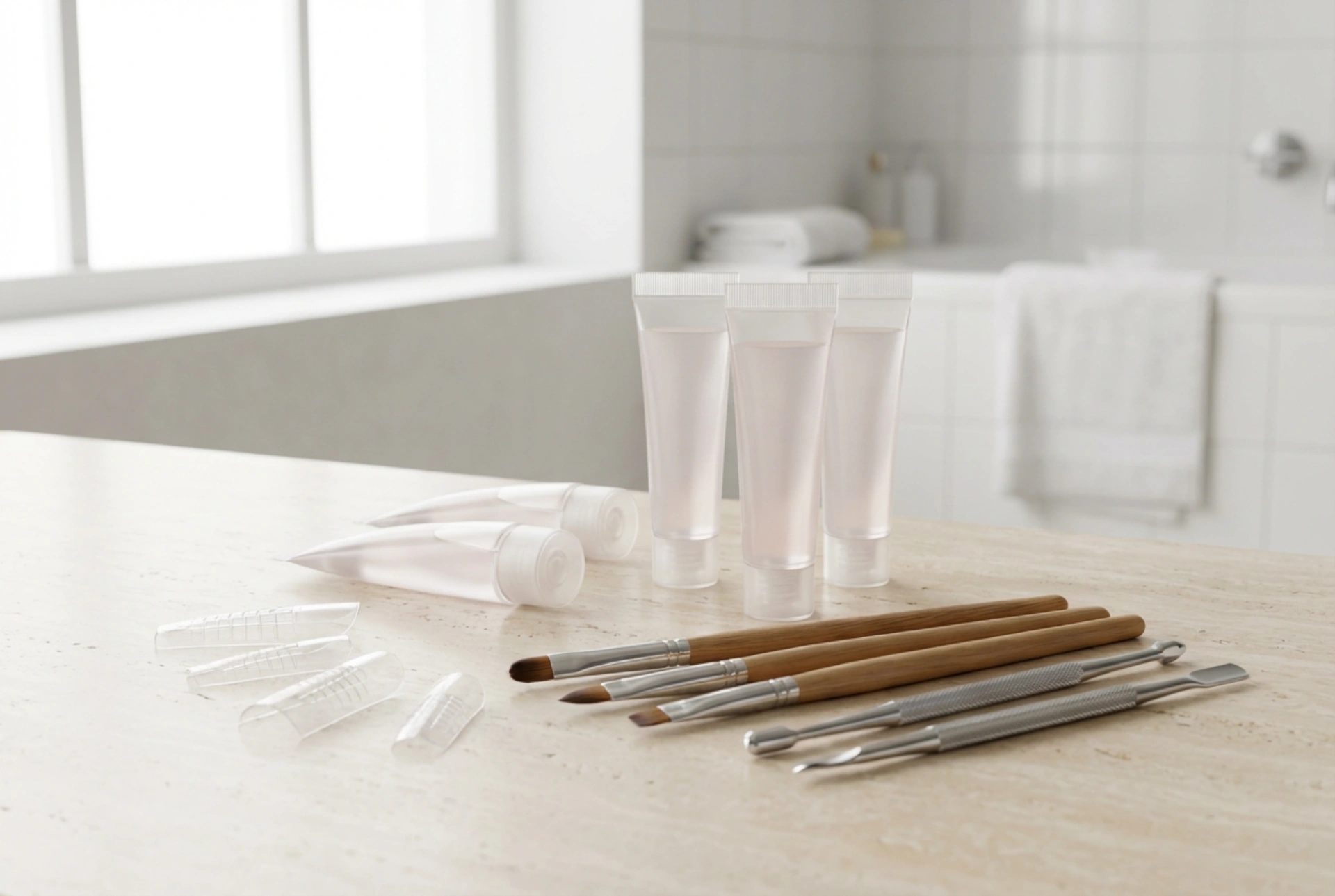 Acrylic gel starter kit: essential products, forms, and step-by-step application