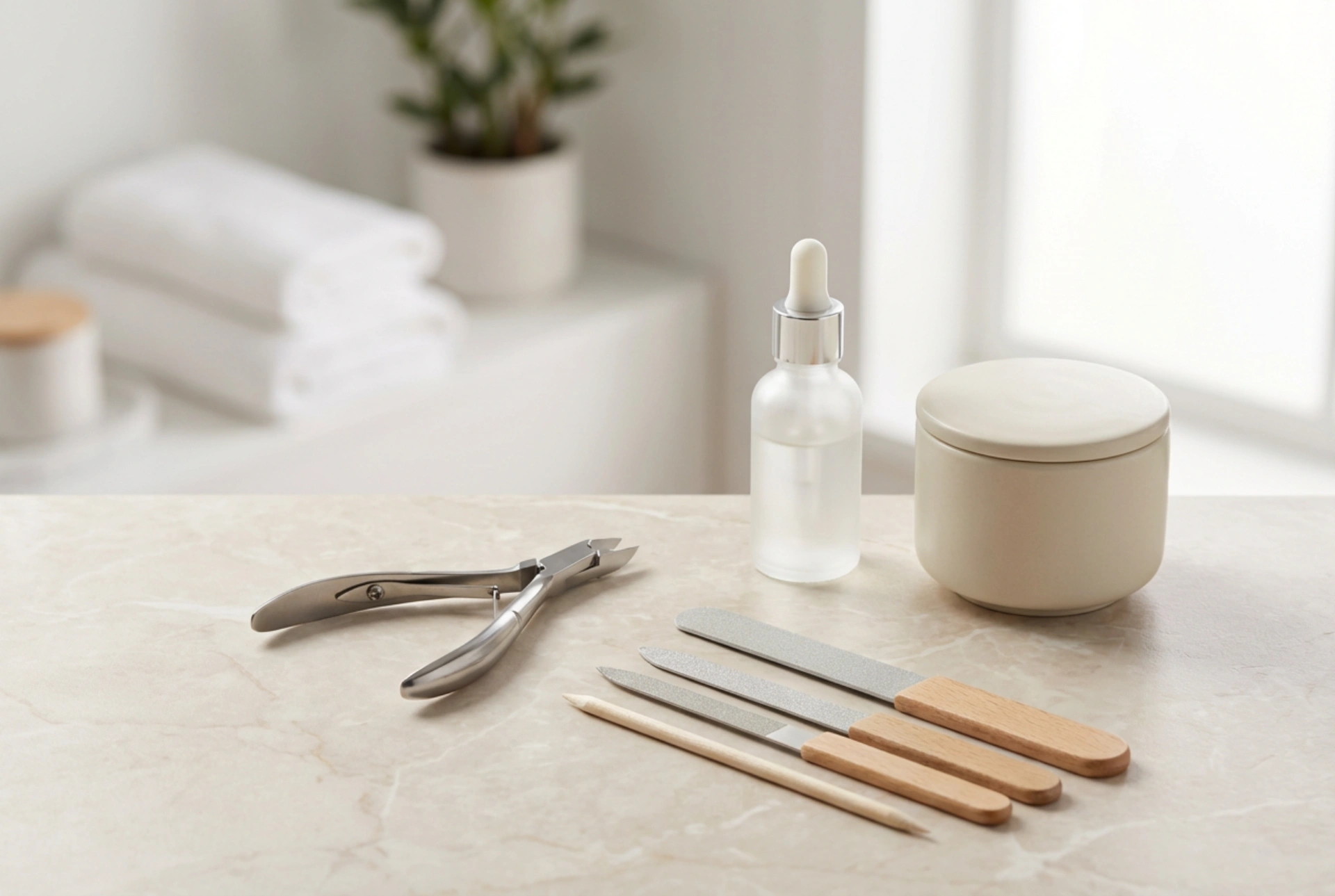Home Manicure Kit: Essential Tools, Disinfection and Storage