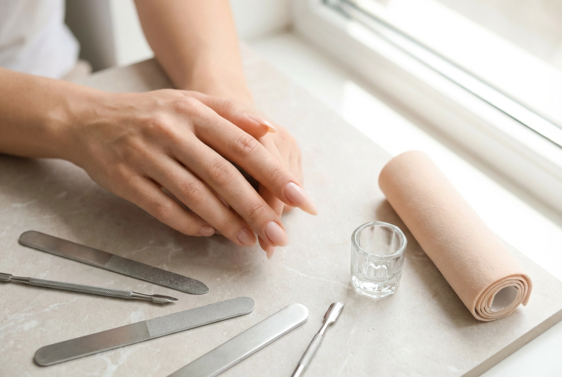 Nail Extension on a Form Step by Step: Preparation, Building, Filing