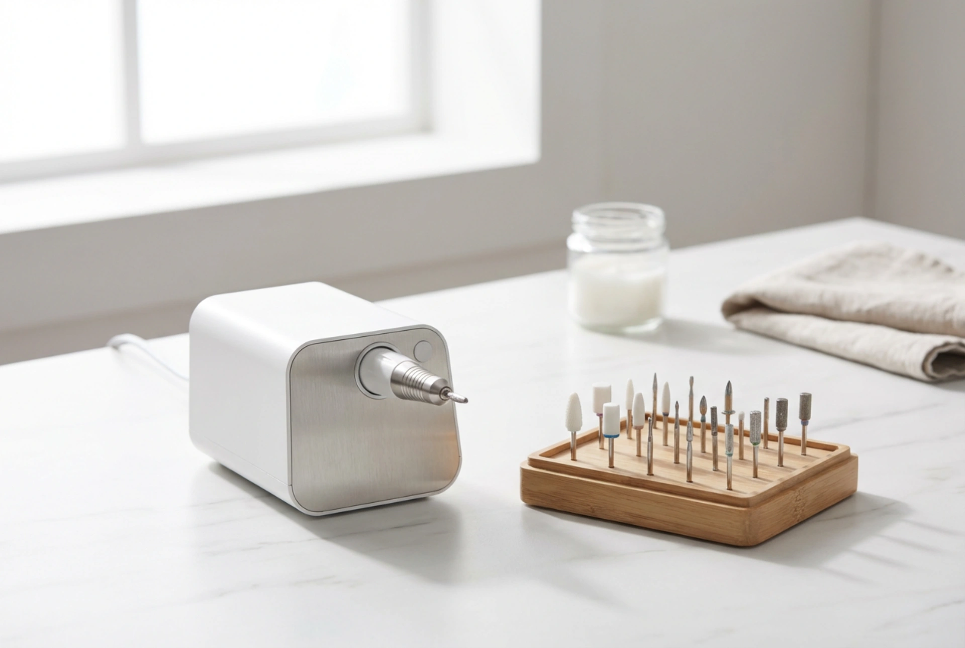 Powerful Nail Drill: Parameters, Types of Bits, and Safe Operation