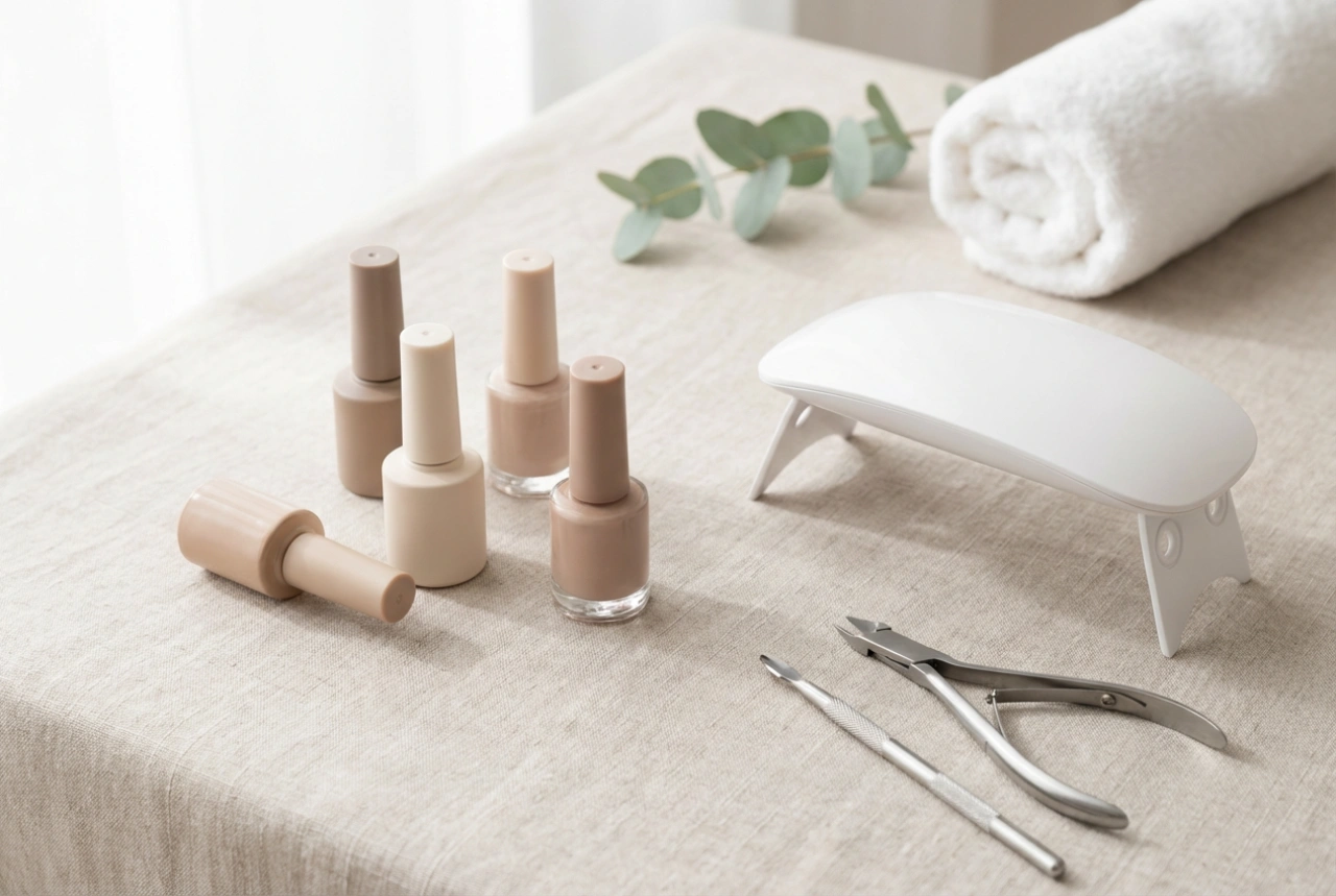 Nail Kit with a Lamp: What It Should Contain and How to Cure the Systems