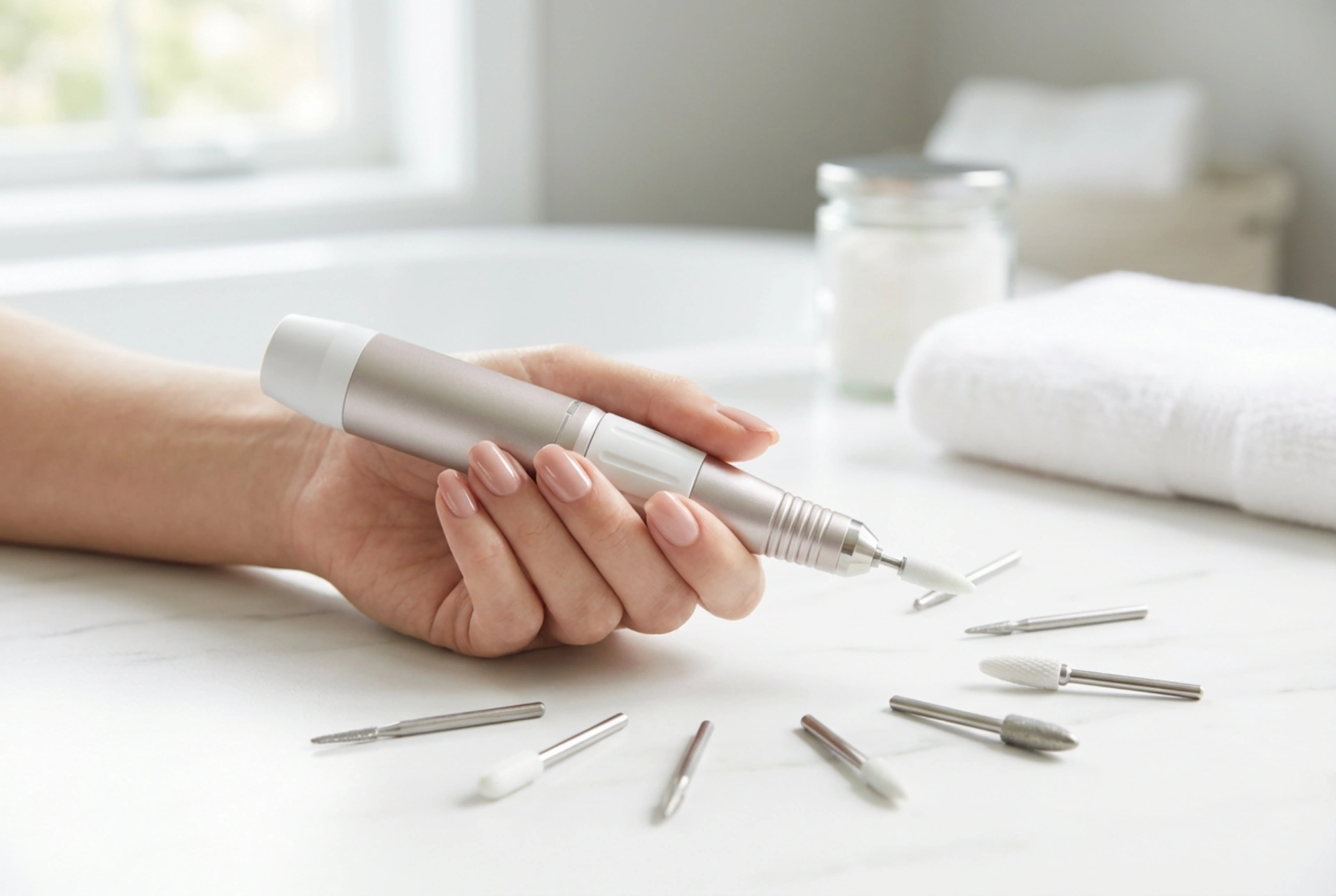 Cordless Nail Drill: Operating Time, Bits, and Gel Polish Removal