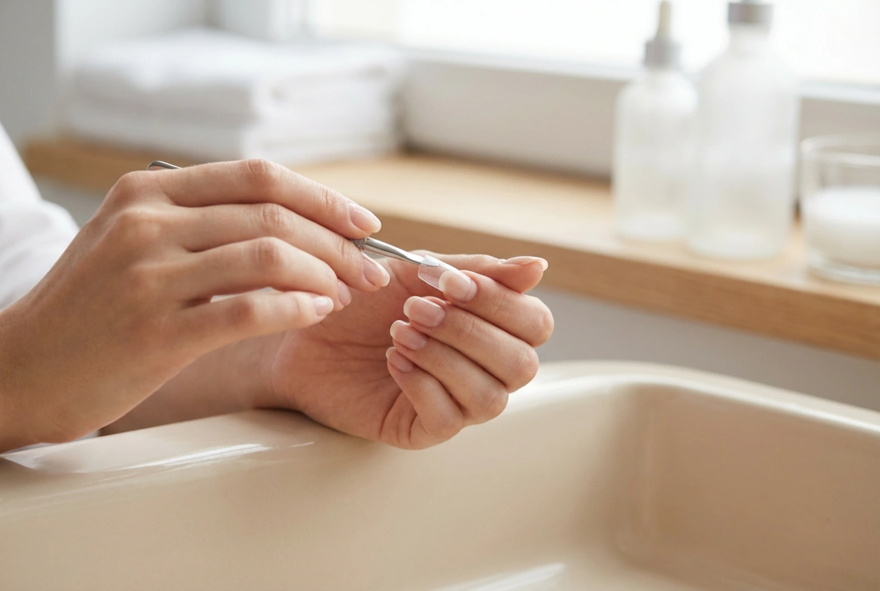 Glue-On Nail Tips: How to Choose, Apply, and Blend the Seam Perfectly