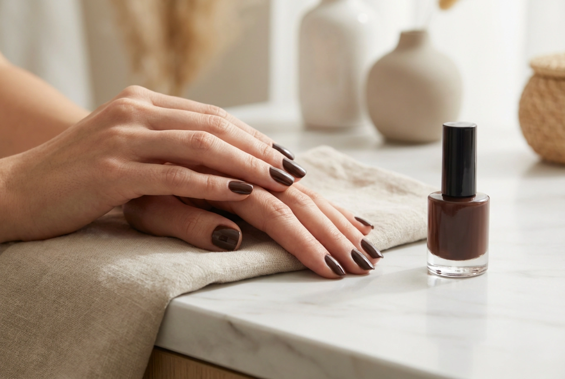 Chocolate Nail Polish: How to Wear It and Apply It Evenly