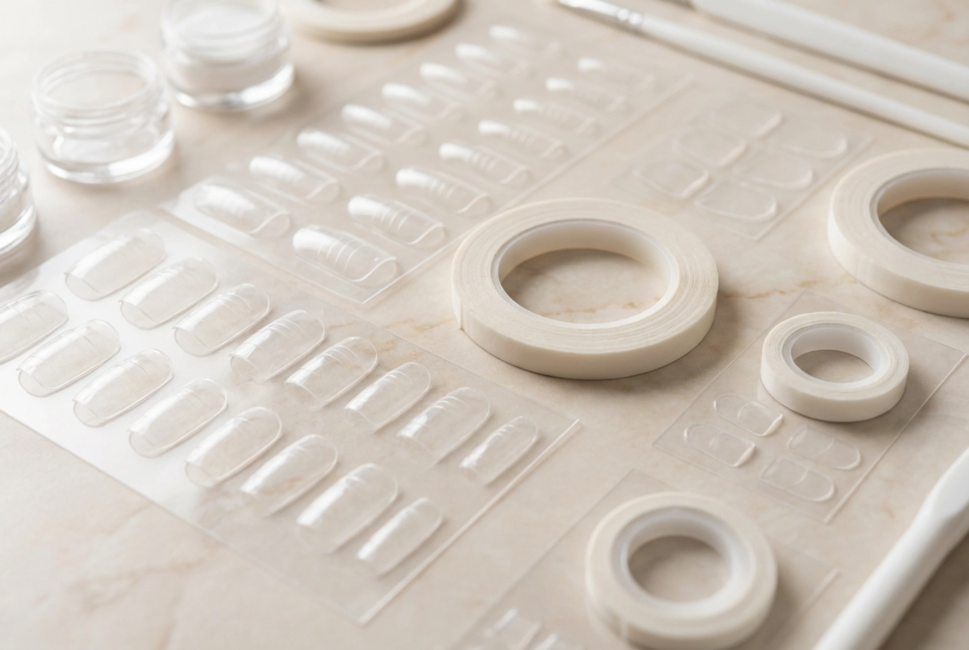 Nail extension stickers: quick extensions with self-adhesive tapes
