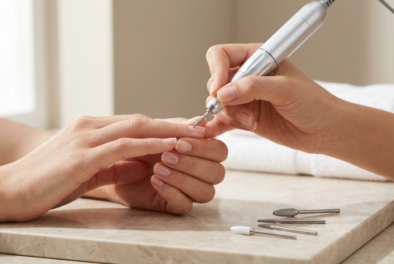 Cuticle Work with an E-File: Bits, Speed, and Irritation-Free Technique