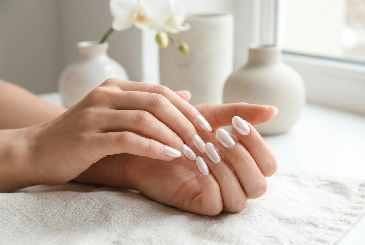 Glazed Donut Nails: A Step-by-Step Guide to the Pearlescent Effect