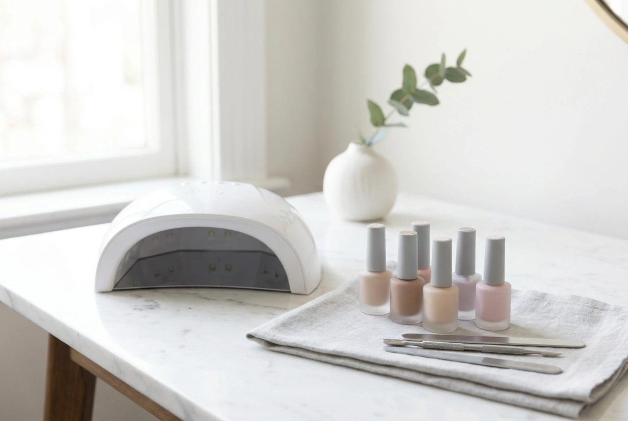 Nail Kit with a Lamp: How to Choose At-Home Manicure Sets