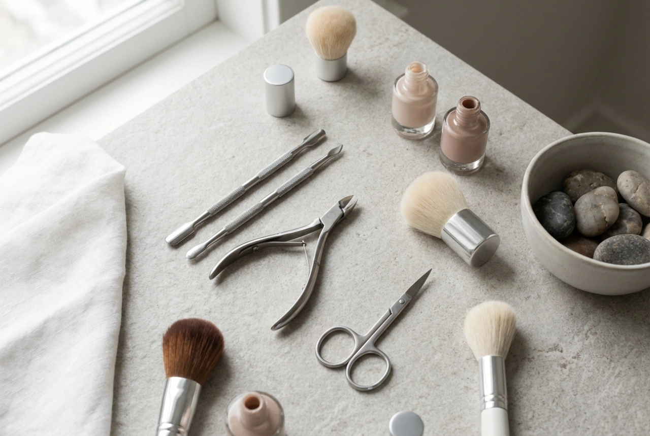 Professional Manicure and Pedicure Set: Essential Tools for Flawless Home Care