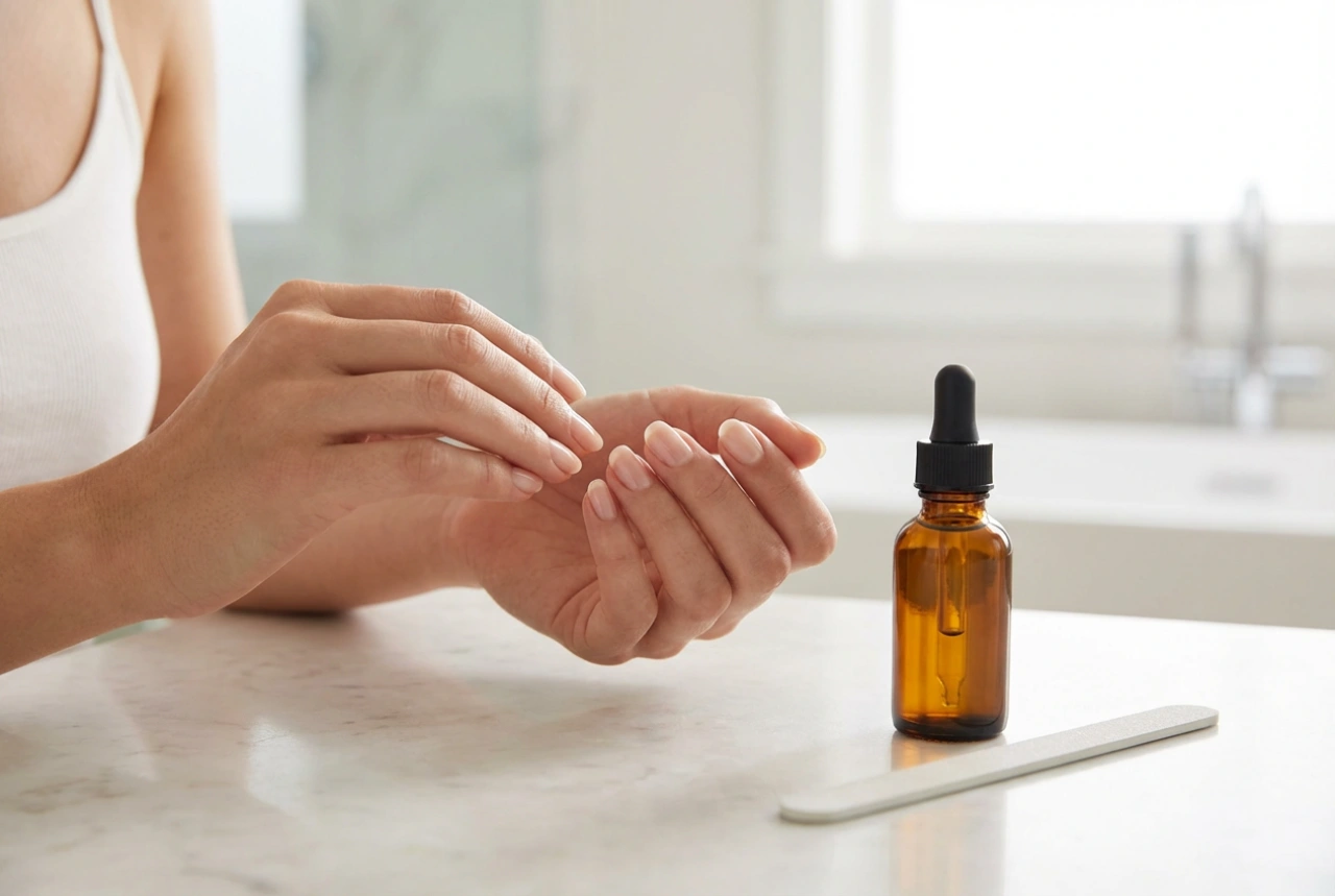 Splitting Nails: Gentle Filing, Oils, and Conditioners