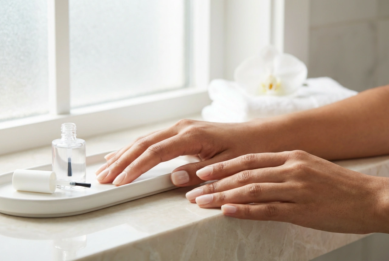 Milky nail conditioner: how to wear it solo and under nail polish