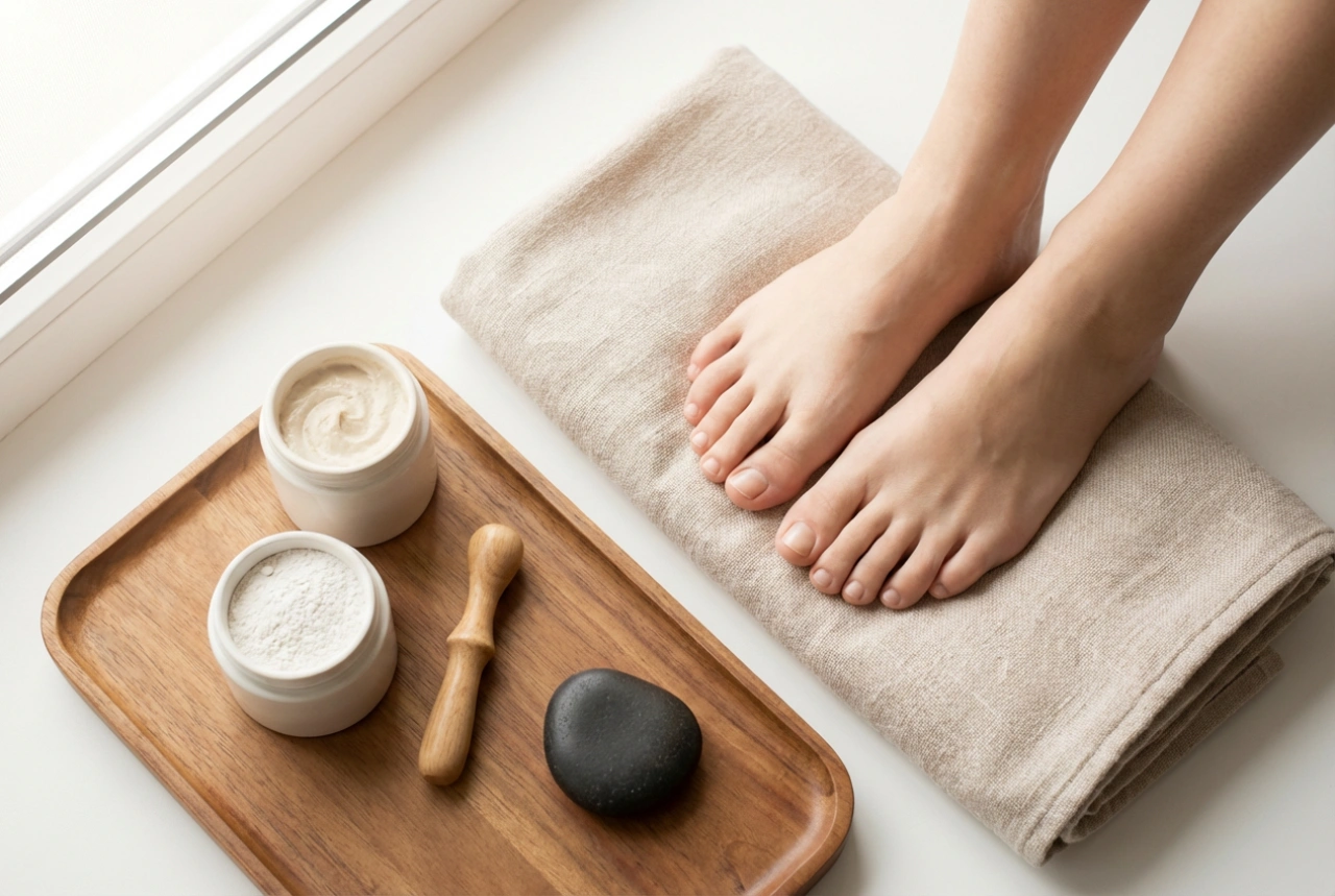 Japanese Pedicure at Home: Treatment Steps, Paste, Powder, and Massage