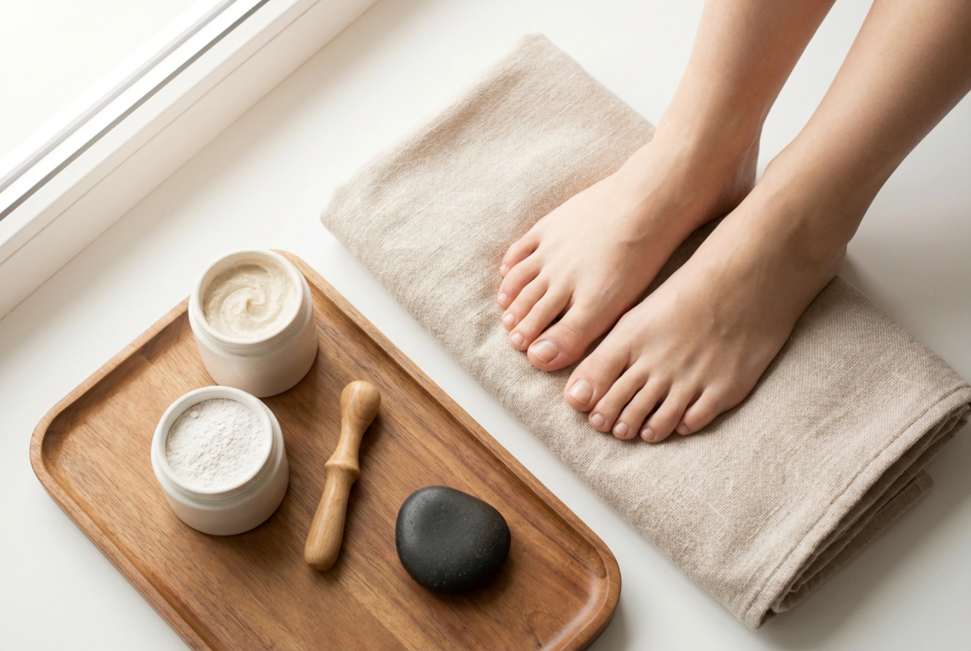 Japanese Pedicure at Home: Treatment Steps, Paste, Powder, and Massage