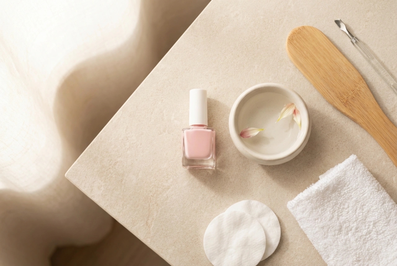 At-Home Pink Gel Pedicure: From Preparation to Top Coat