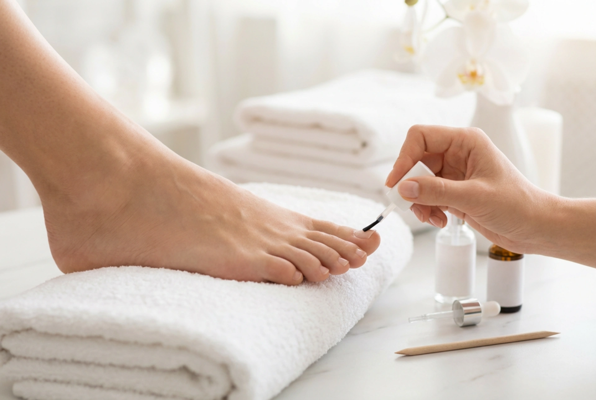 Pedicure Base Coat: How to Choose and Apply It to Improve Adhesion
