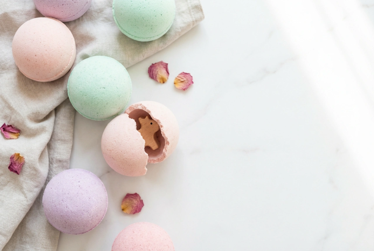 Bath Bombs with a Toy: How to Make a Delightful Surprise