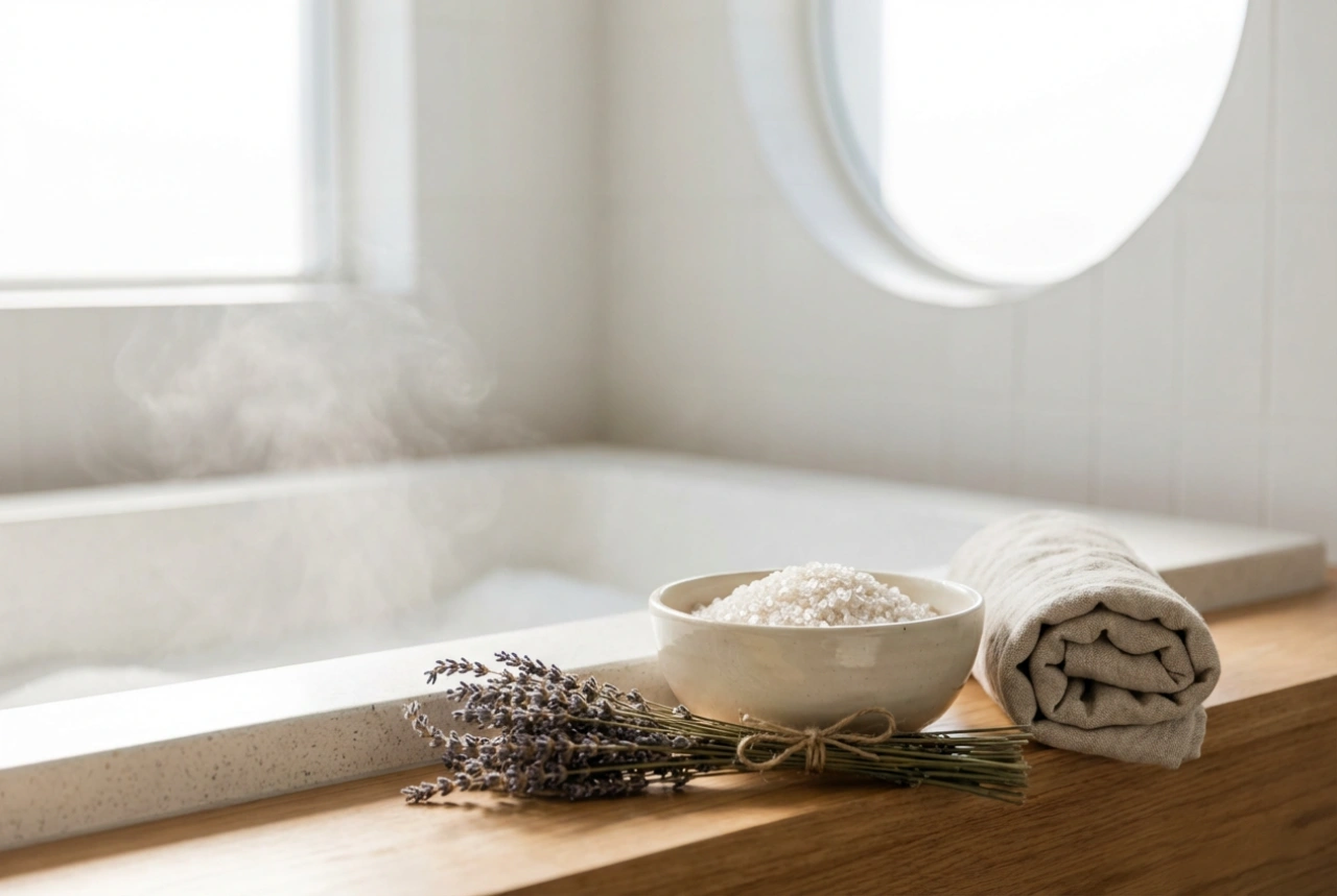 Magnesium Bath Salts: A Soothing Ritual and Simple Additions