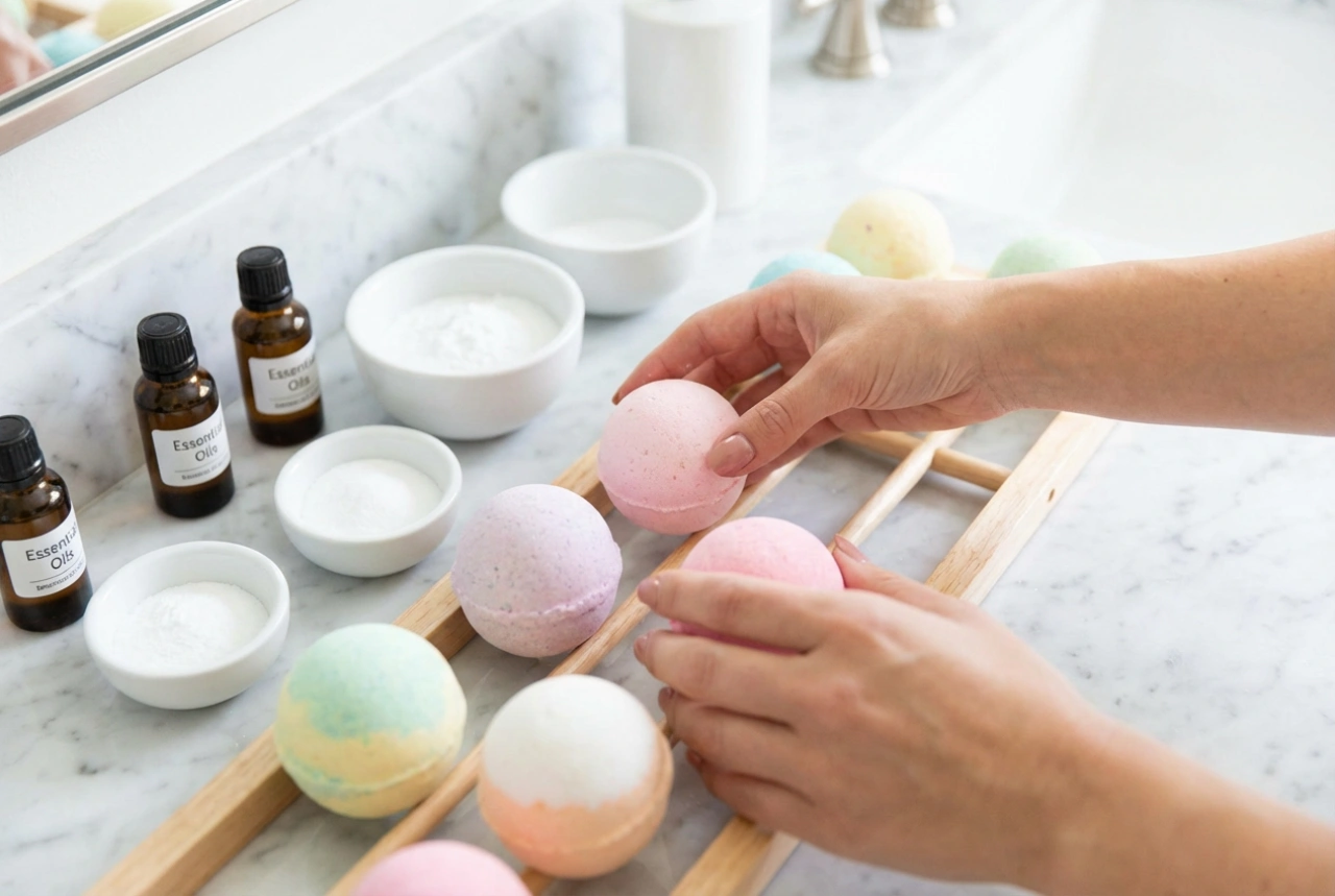 DIY Bath Bombs: A Step-by-Step Guide from Mixing to Drying