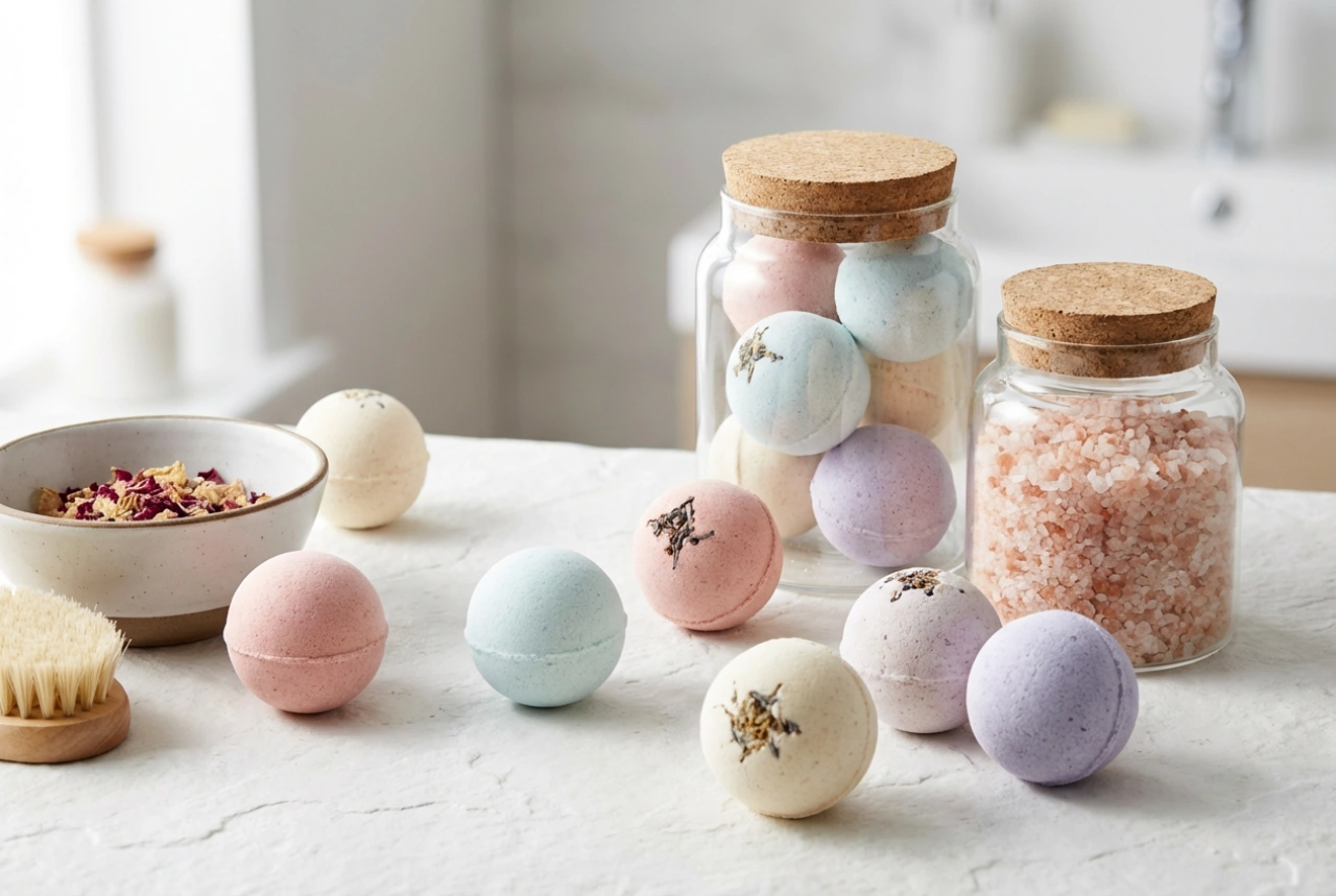 Bath Bombs: Shaping, Drying, and Storing