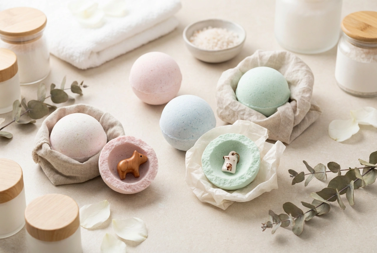Bath Bombs with a Surprise Toy: How to Hide and Package Them