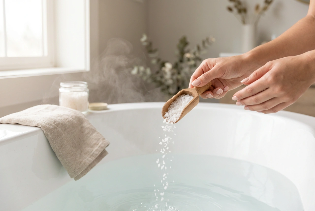 Epsom Salt in the Bath: How to Use It in Your Home SPA Without Overdoing It