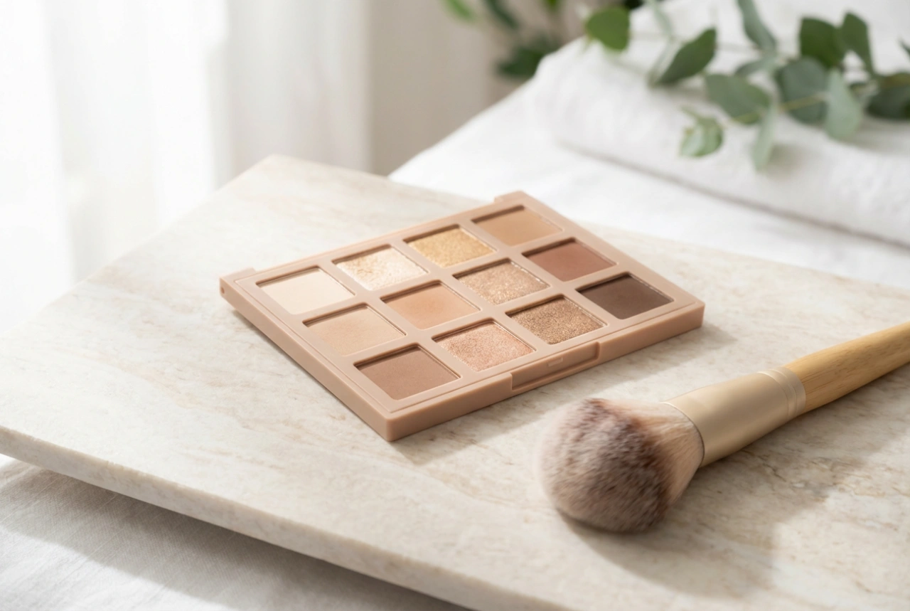 Nude Eyeshadow Palette: Step-by-Step Neutral Makeup and Shade Selection
