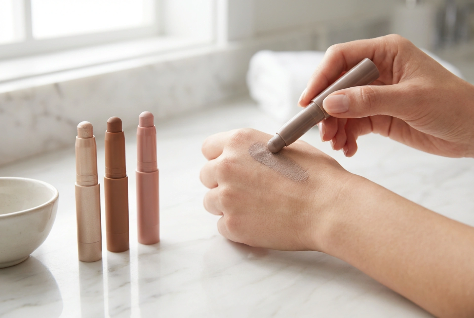 Stick Eyeshadows for Everyday Use: Application Techniques, Layering, and Mixing Finishes